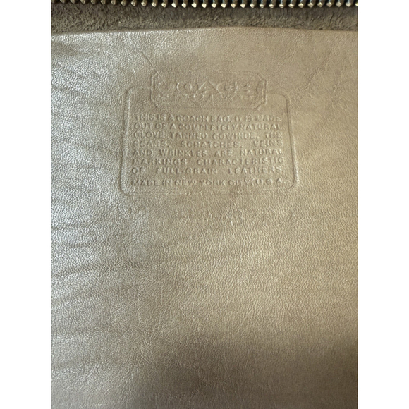 Vintage Coac NYC Bonnie Cashin Coach Basic Bag Saddle Brown Handbag Double Strap - Picture 4 of 13